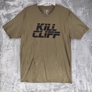 Kill Cliff Born Primitive T Shirt Mens Large Olive Green Graphic Tee